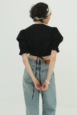 CLANE(クラネ)のPINTUCK CROPPED BLOUSE通販 | 集英社HAPPY PLUS