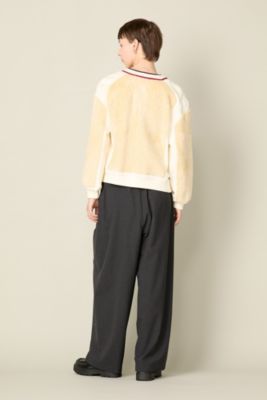 MUVEIL(ミュベール)の裏毛ボアブルゾン通販 | mirabella