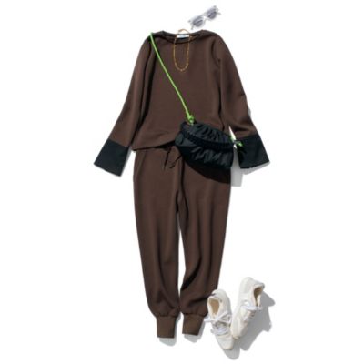 SLOANE×eclat(スローン×エクラ)の【宮崎桃代さん別注】カフスつき