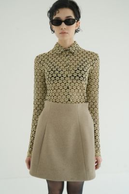 CLANE(クラネ)の3D FLOWER LACE SHIRT通販 | 集英社HAPPY PLUS STORE