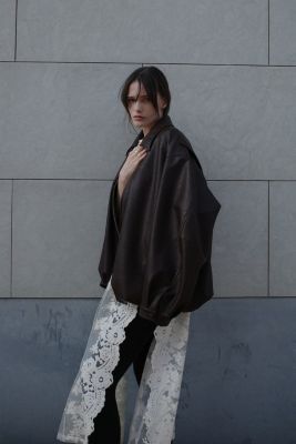 CLANE(クラネ)のFAKE LEATHER BALLOON JACKET通販 | mirabella