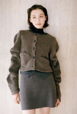 pillings(ピリングス)の【SPURSHOP別注】Cardigan unstable sleeve通販