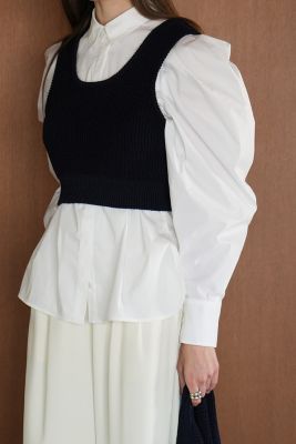 CLANE(クラネ)のTUCK SHOULDER SHIRT通販 | 集英社HAPPY PLUS STORE