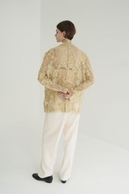 CLANE(クラネ)のFLOWER SHEER JACQUARD JACKET通販 | mirabella
