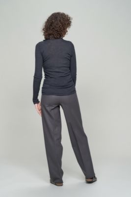 SEYA. WINTER LAKE PANTS ／ LIGHT FELTED WOOL