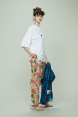 TOGA Wool flock print pants | myglobaltax.com