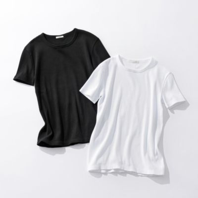＜集英社＞ 12closet(トゥエルブクローゼット)/【洗える】バックレース切替Tシャツ