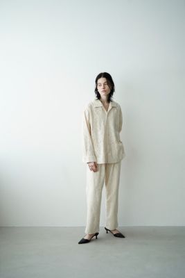 CLANE(クラネ)のCURTAIN LACE SLIT SHIRT通販 | 集英社HAPPY PLUS STORE