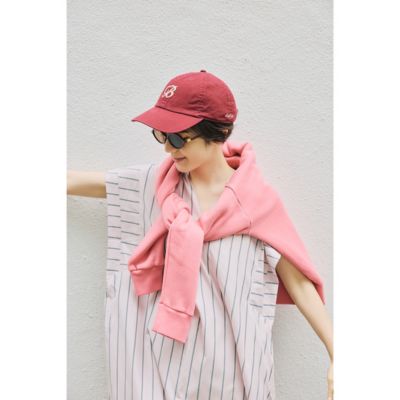 suadeo(スアデオ)の先染めコットンストライプスキッパー