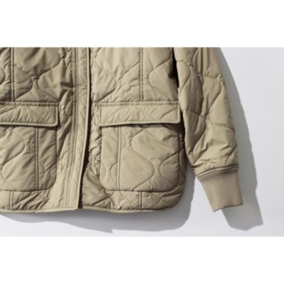 CALUX QUILTED JACKET（リバーシブル仕立て）