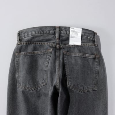 CIOTA(シオタ)のグレー スビンコットン 13.5oz テーパードデニム