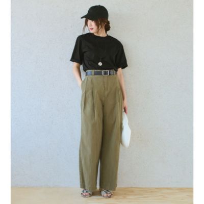 MADISONBLUE(マディソンブルー)のPLEATED WIDE LEG PANTS W/O通販 MADISONBLUE(マディソンブルー)のPLEATED WIDE LEG PANTS W/O通販