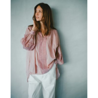 ne Quittez pas(ヌキテパ)のCOTTON VOILE LACE ＆ PIN TUCK