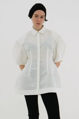 CLANE(クラネ)のWAIST SHAPE PAFF SLEEVE TOPS通販 | 集英社HAPPY PLUS