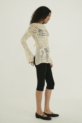 CLANE(クラネ)のBACK OPEN CROCHET KNIT TOPS通販 | 集英社HAPPY