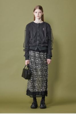 CHIKA KISADA(チカ キサダ)のチュールカーディガン通販 | 集英社HAPPY