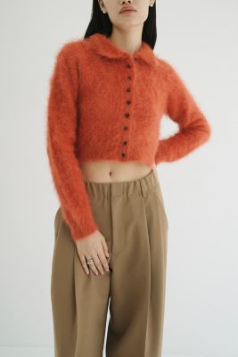 CLANE(クラネ)のANGORA SHORT KNIT CARDIGAN通販 | 集英社HAPPY PLUS STORE