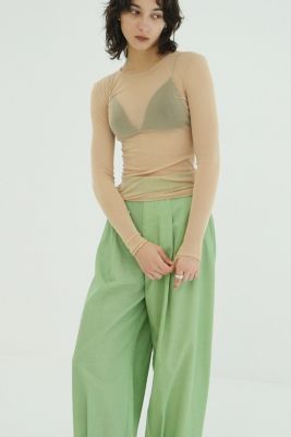 CLANE クラネ　SHEER TULLE TOPS 2026春夏 CLANE(クラネ)のSHEER TULLE TOPS通販 | 集英社HAPPY PLUS STORE