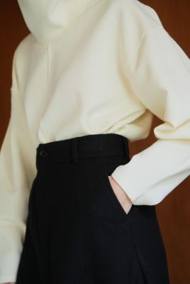 スカート CLANE WOOL VOLUME FLARE SKIRT CLANE/クラネ/WOOL VOLUME FLARE SKIRT（スカート）｜CLANE
