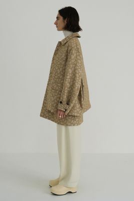 CLANE(クラネ)のLINEN LEOPARD JACKET通販 | mirabella