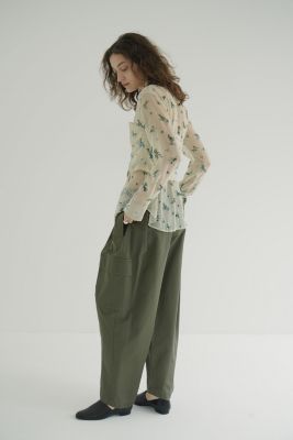 CLANE(クラネ)のFLOWER OPAL BISTIER SHIRTS通販 | mirabella