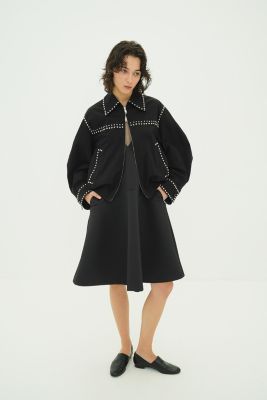 ジャケット・アウター CLANE W COLOR STUDDED DRIZZLER JACKET CLANE - スタッズ ドリズラージャケット - W COLOR STUDDED DRIZZLER