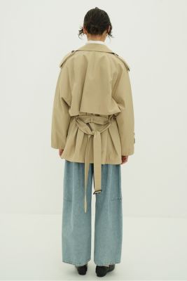 CLANE(クラネ)のOVER SHORT TRENCH COAT通販 | mirabella（ミラベラ