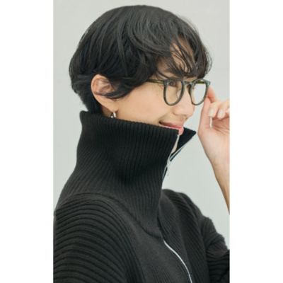 スローン 24AW HPS別注 ハーフZIP リブ ニット セーター 2 SLOANE(スローン)の【HPS別注】ハーフZIPリブニット通販