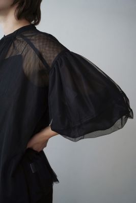 CLANE(クラネ)のSHEER TULLE BALLOON SLEEVE TOPS通販 | 集英社HAPPY