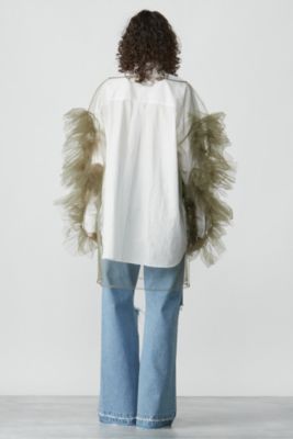 MARGE(マージ)のTulle decorative sleeve p/o通販 | mirabella MARGE(マージ)のTulle decorative sleeve p/o通販 | mirabella