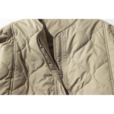 CALUXのQUILTED JACKET（リバーシブル仕立て）のポイント1