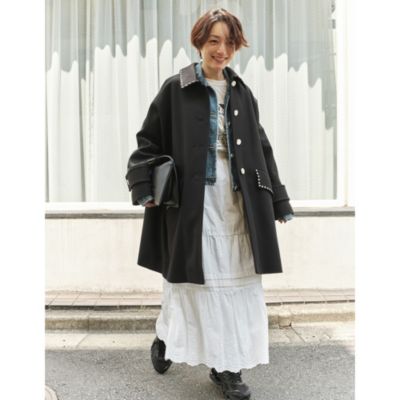集英社HAPPY PLUS STOREmarjour（マージュール）/【HPS別注】HEM LACE COTTON SKIRT