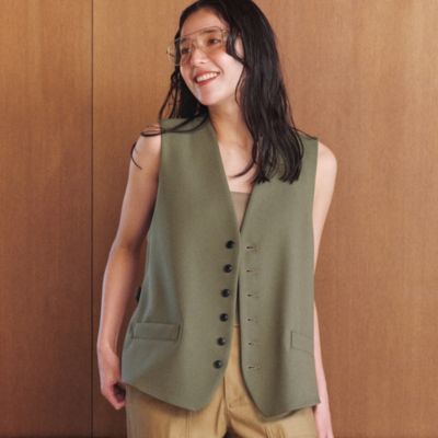 美品✨T.M.T ティーエムティー　Pコート カーキ L 金ボタン 美品✨T.M.T ティーエムティー Pコート カーキ L 金ボタン