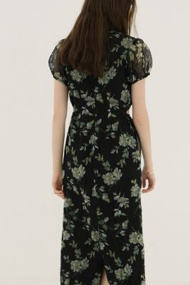 clane SheerFlowerMini Puff Onepiece クラネ CLANE SHEER FLOWER MINI PUFF ONEPIECE - メルカリ