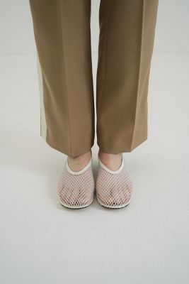 CLANE(クラネ)のMESH OBLIQUE TOE FLAT SHOES通販 | 集英社HAPPY