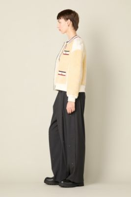 MUVEIL(ミュベール)の裏毛ボアブルゾン通販 | mirabella