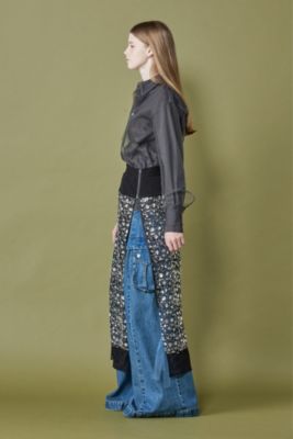 チカキサダ chikakisada　チュールシャツ CHIKA KISADA(チカ キサダ)のチュールシャツ通販 | 集英社HAPPY PLUS STORE