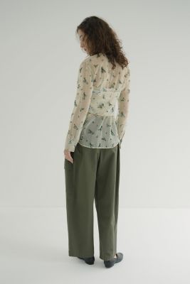 CLANE(クラネ)のFLOWER OPAL BISTIER SHIRTS通販 | 集英社HAPPY PLUS STORE