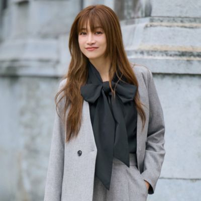 M7days(エムセブンデイズ)のハリ感ボウタイブラウス通販 | 集英社HAPPY