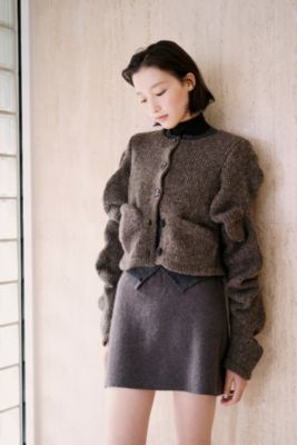 pillings(ピリングス)の【SPURSHOP別注】Cardigan unstable sleeve通販