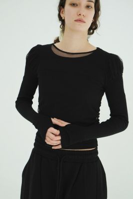 CLANE(クラネ)のLAYERED TULLE RIBBON CUT TOPS通販 | 集英社HAPPY