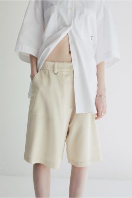 パンツ CLANE 2WAY ADJUST SATIN HALF PANTS CLANE(クラネ)の2WAY ADJUST SATIN HALF PANTS通販 | 集英社HAPPY PLUS