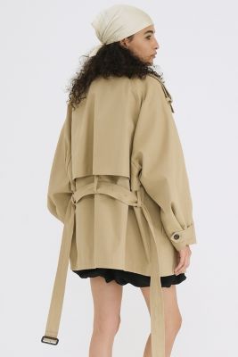 CLANE(クラネ)のOVER SHORT TRENCH COAT通販 | mirabella