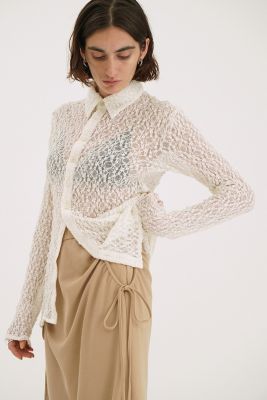 CLANE(クラネ)のLADY LACE SHIRT通販 | mirabella（ミラベラ