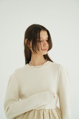 CLANE(クラネ)のDOCKING POWERSHOULDER KNIT TOPS通販 | 集英社HAPPY