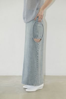 CLANE(クラネ)のCIRCLE CUT LAYERED DENIM SKIRT通販 | 集英社HAPPY  