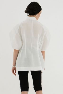 トップス CLANE WAIST SHAPE PUFF SLEEVE TOPS WAIST SHAPE PUFF SLEEVE TOPS｜TOPS(トップス)｜CLANE OFFICIAL