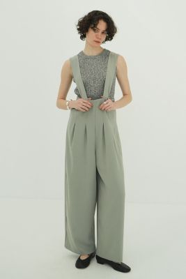CLANE クラネ “HIGH WAIST SUSPENDER PANTS” CLANE HIGH WAIST SUSPENDER PANTS | FLICKA ASHIYA