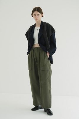 CLANE(クラネ)のWIDE TUCK WORK PANTS通販 | 集英社HAPPY PLUS STORE