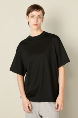 未使用★エシャペ★高級スビンコットン100%★ルーズフィットTシャツ★エイトン ATON / スビン キャップスリーブ Tシャツ（Tシャツ/カットソー